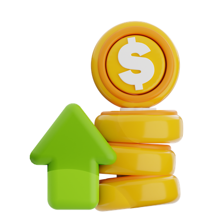 Income  3D Icon