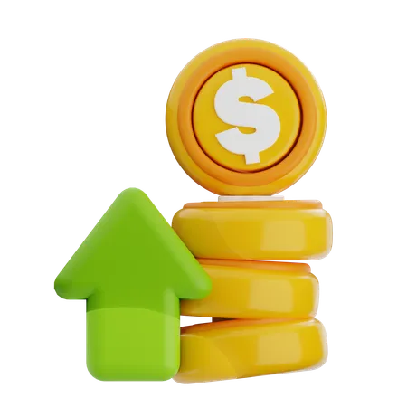 Income  3D Icon