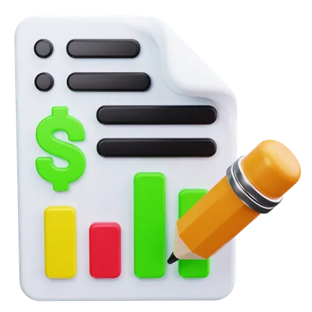 Income  3D Icon