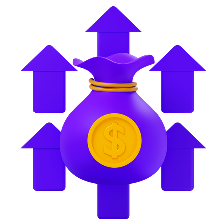 Income  3D Icon
