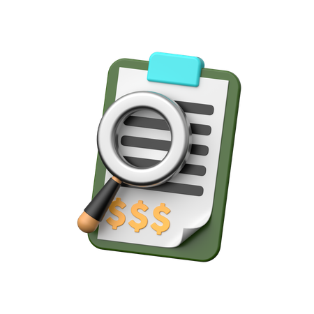 Income Analysis  3D Icon
