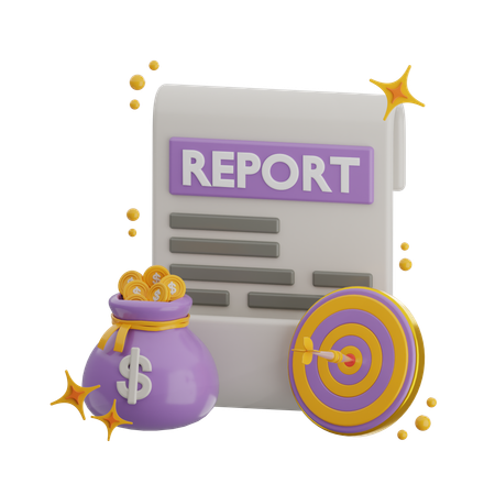 Income Analysis  3D Icon