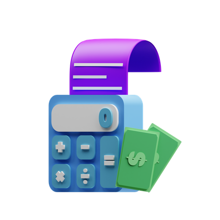 Income analysis  3D Icon
