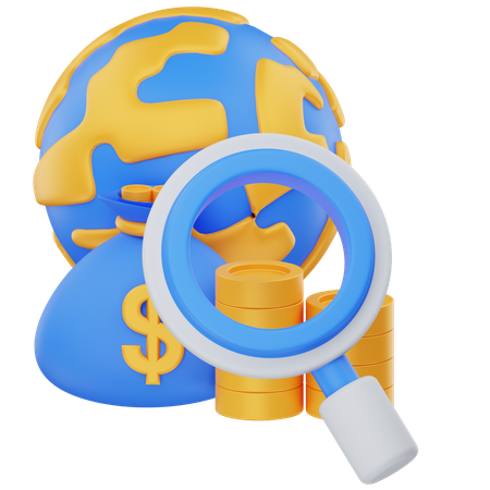 Income Research  3D Icon