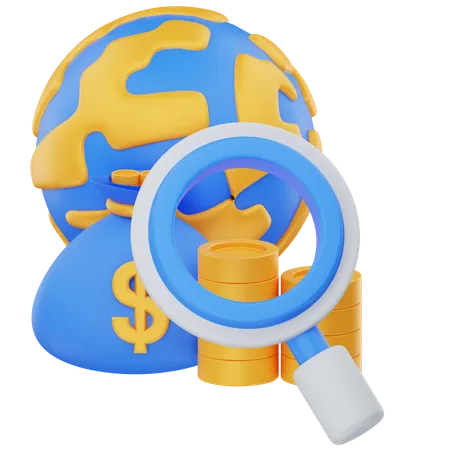 Income Research  3D Icon