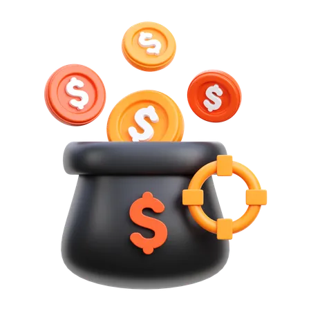 Income Target  3D Icon