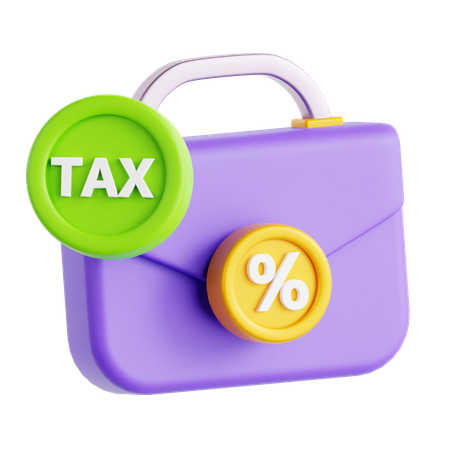 Income Tax  3D Icon