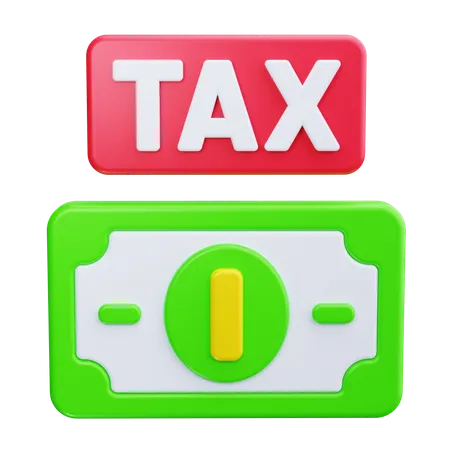 Income Tax  3D Icon