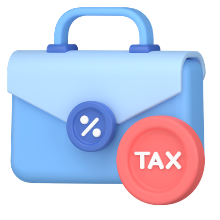 Income tax  3D Icon