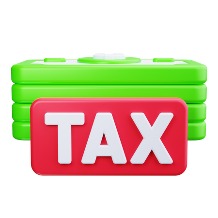 Income Tax  3D Icon