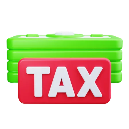 Income Tax  3D Icon