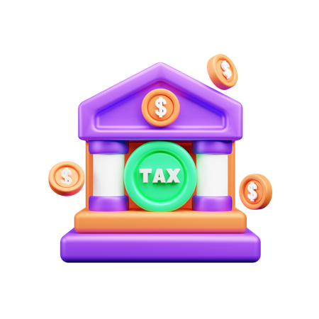 Income Tax Department  3D Icon