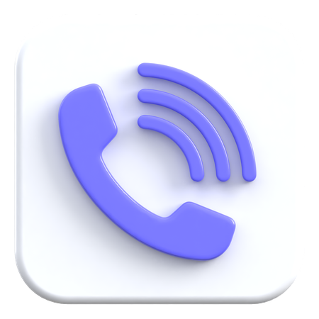 着信  3D Icon