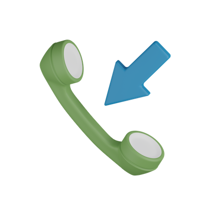 Incoming Call  3D Icon