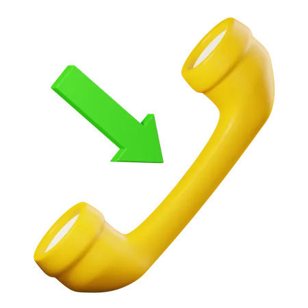 Incoming Call  3D Icon