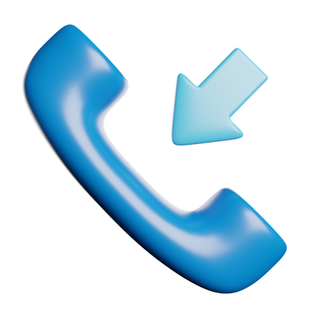 Incoming Call  3D Icon