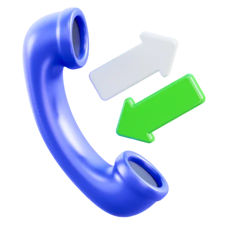 Incoming Call  3D Icon