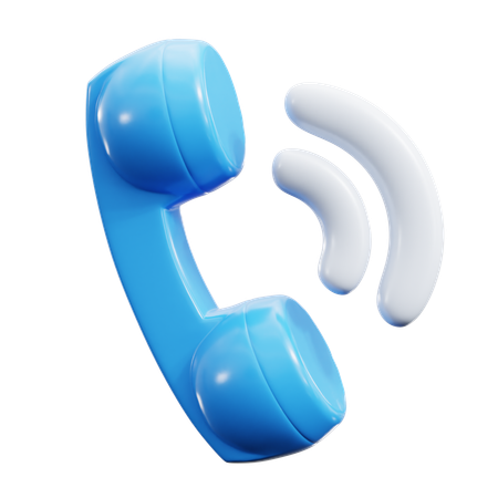 Incoming call  3D Icon