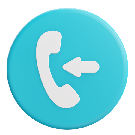 Incoming Call  3D Icon