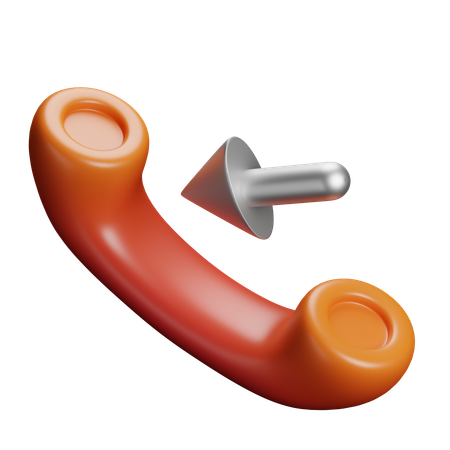 Incoming Call  3D Icon
