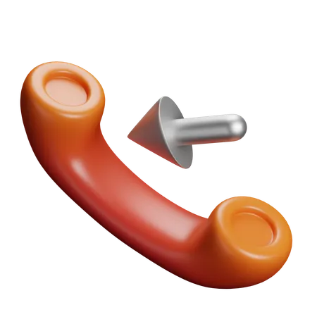 Incoming Call  3D Icon