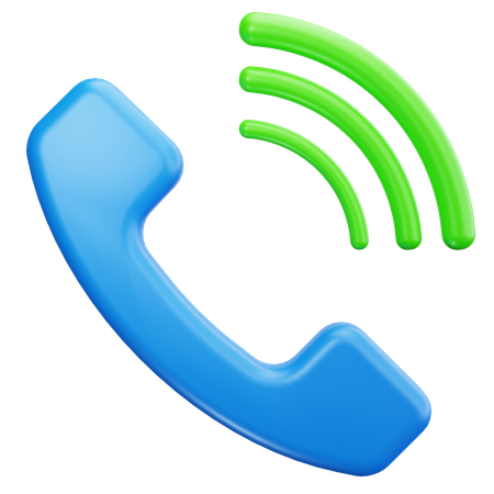 Incoming Call  3D Icon