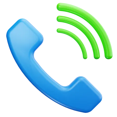 Incoming Call  3D Icon
