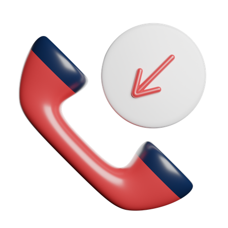 Incoming Call  3D Icon