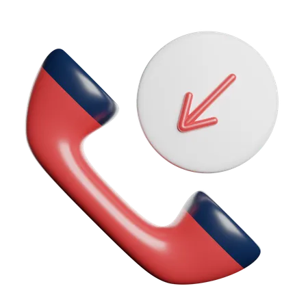 Incoming Call  3D Icon