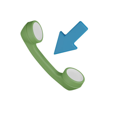 Incoming Call 3D Icon