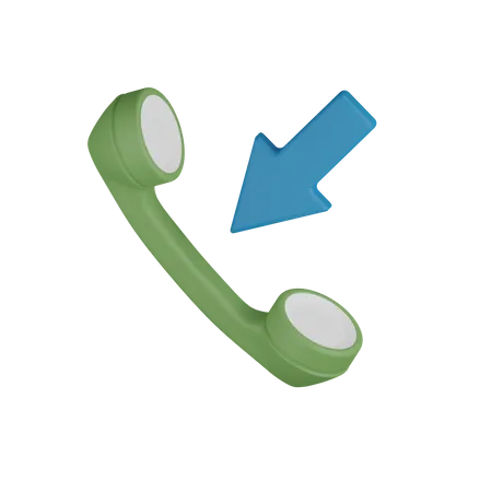 Incoming Call  3D Icon