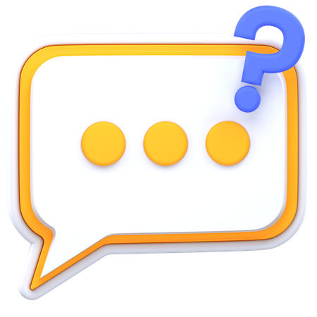 Discussion inconnue  3D Icon