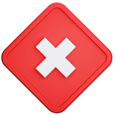 Incorrect  Icône 3D