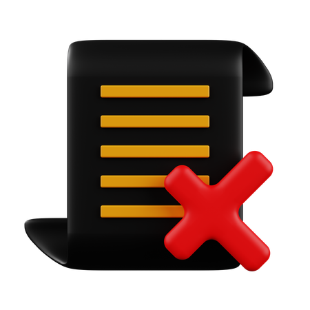 Incorrect Board  3D Icon