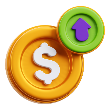 Increase Profit  3D Icon