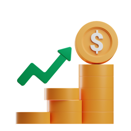 Increase Sales  3D Icon
