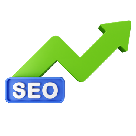 Increase Seo  3D Icon