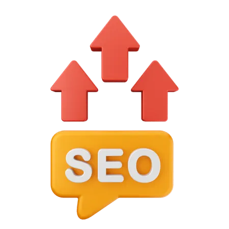 Increase Seo  3D Icon