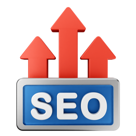 Increase Seo  3D Icon