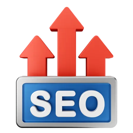 Increase Seo  3D Icon