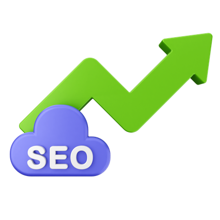 Increase Seo  3D Icon