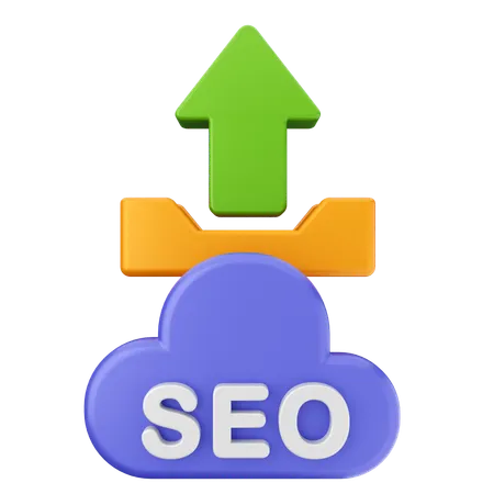 Increase Seo  3D Icon