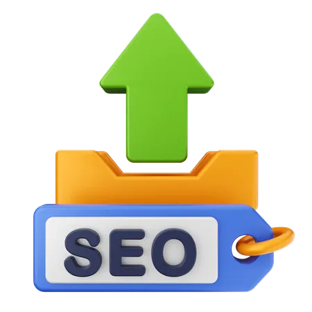 Increase Seo  3D Icon