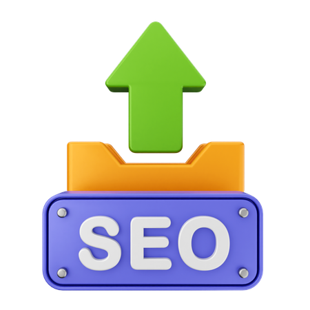 Increase Seo  3D Icon