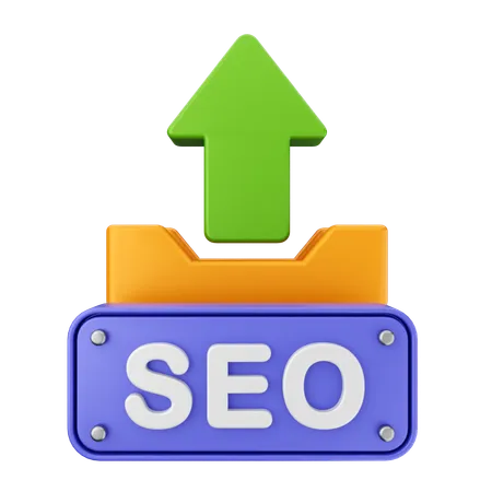 Increase Seo  3D Icon