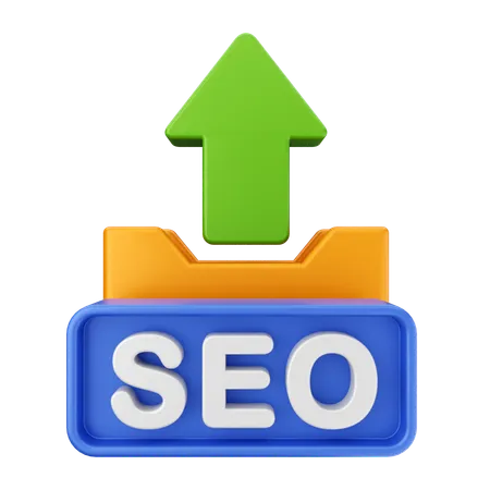 Increase Seo  3D Icon