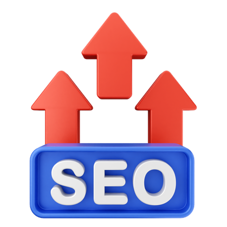 Increase Seo  3D Icon