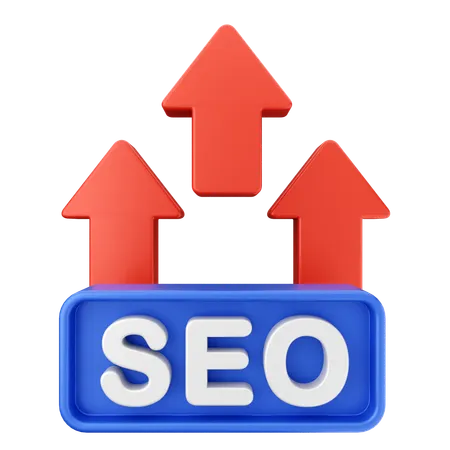 Increase Seo  3D Icon