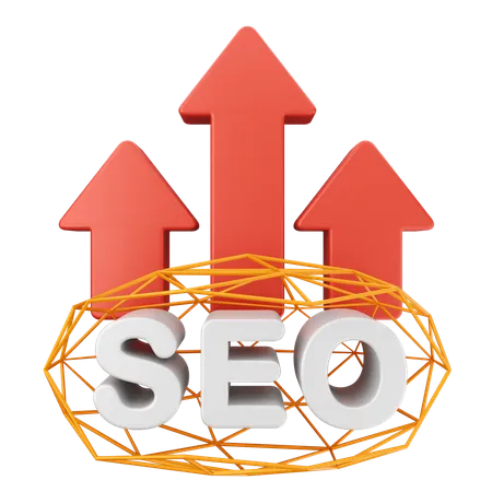 Increase Seo  3D Icon