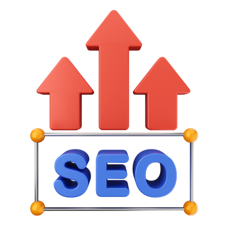 Increase Seo  3D Icon